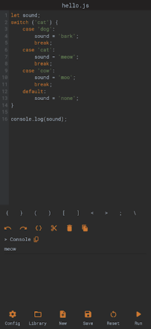 JavaScript Editor - скриншот 4