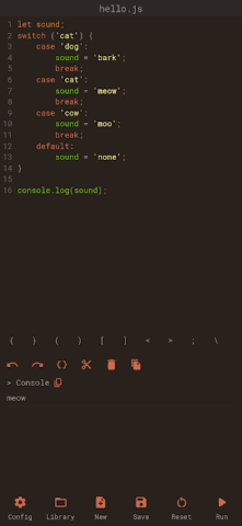 JavaScript Editor - скриншот 5