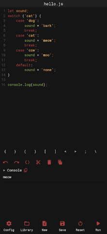 JavaScript Editor - скриншот 6