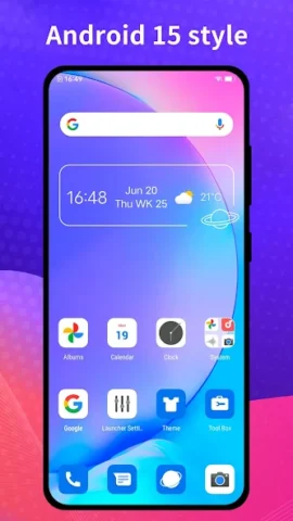 Rich Launcher for Android 16 - скриншот 1