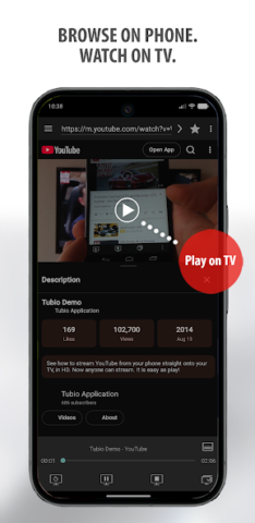 Tubio – Онлайн-видео по ТВ - скриншот 2