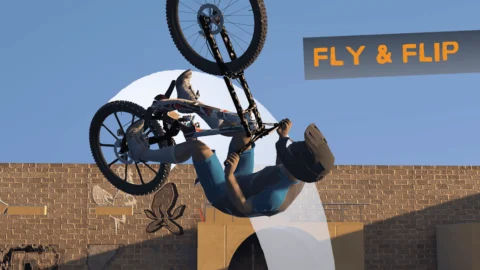 Bicycle Extreme Rider 3D - скриншот 3