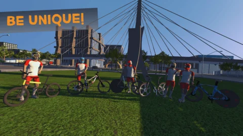 Bicycle Extreme Rider 3D - скриншот 6