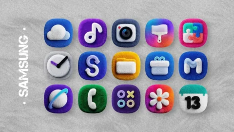 Fluffy OneUi Icons - скриншот 1