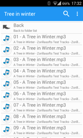 Music Folder Player Full - скриншот 4
