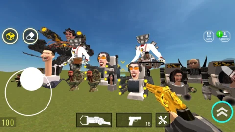 Nextbots In Playground - скриншот 4