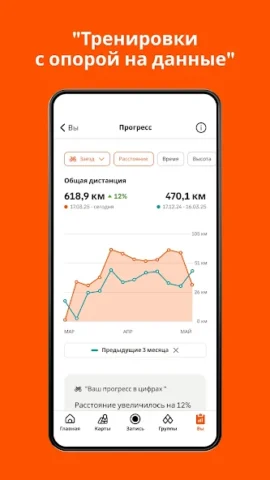 Strava: бег, велоезда, хайкинг - скриншот 4