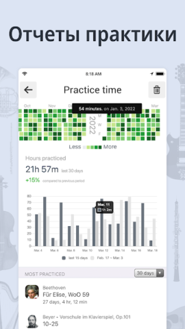 Тюнер и Метроном - скриншот 4