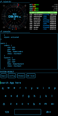 Aris Hacker Launcher - скриншот 1
