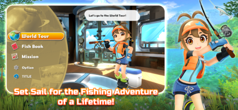 Crunchyroll: Fishing Star WT - скриншот 1