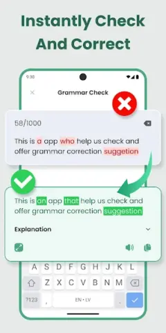 Glance: AI Grammar & VoiceType - скриншот 2
