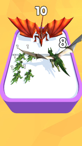 Merge Master: Dinosaur Monster - скриншот 2