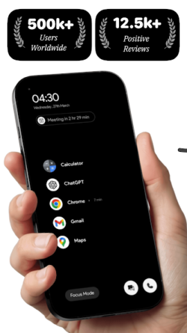 Minimalist Launcher — Flow - скриншот 1