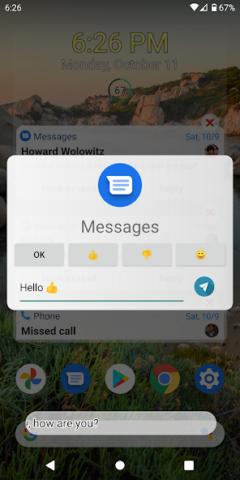 Notification Widget - скриншот 5