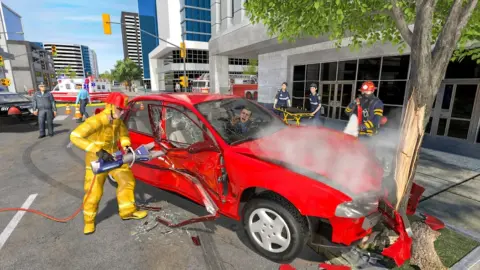 Fire Truck Firefighter Squad - скриншот 2