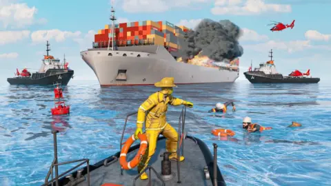 Fire Truck Firefighter Squad - скриншот 3