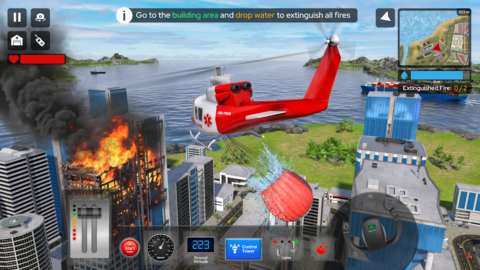 Fire Truck Firefighter Squad - скриншот 5