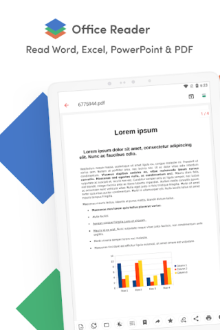 Office Reader — PDF,Word,Excel - скриншот 6