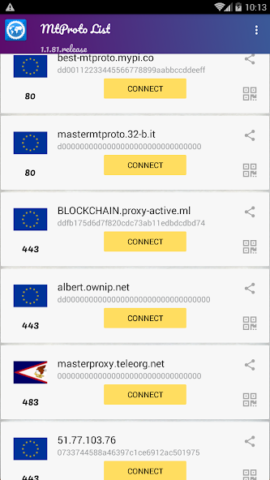 Прокси для Telegram - скриншот 2