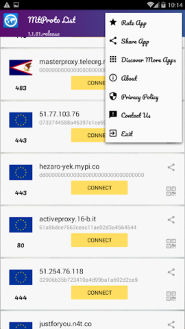 Прокси для Telegram - скриншот 3