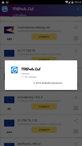 Прокси для Telegram - скриншот 5