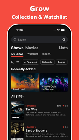 Showly: Track Shows & Movies - скриншот 4