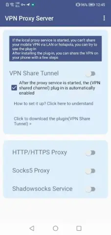 VPN Proxy Server:Tether NoRoot - скриншот 5