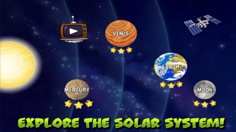 Angry Birds Space - скриншот 2