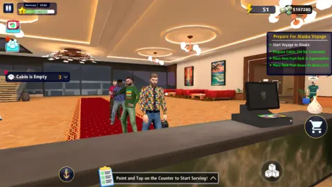 Cruise Ship Manager Simulator - скриншот 3