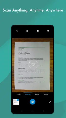 Document Scanner - скриншот 1