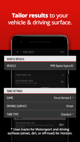 ForzaTune Pro - скриншот 4