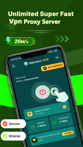 Gamers VPN - скриншот 3
