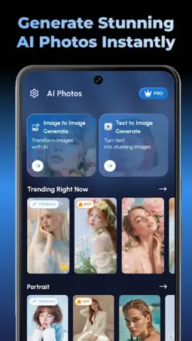 Glovy — AI Photo Generator - скриншот 6