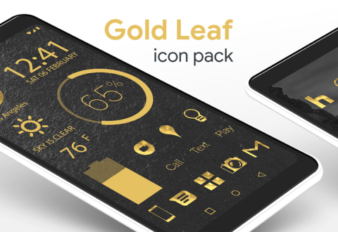 Gold Leaf Pro — Icon Pack - скриншот 1