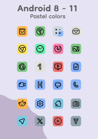 Pix Material Expressive Icons - скриншот 1