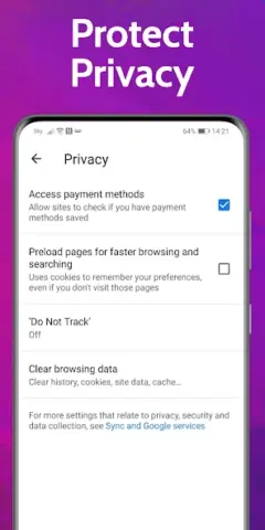 UPX Private Proxy Browser - скриншот 2