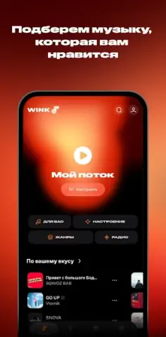 Wink: Музыка и Подкасты - скриншот 2